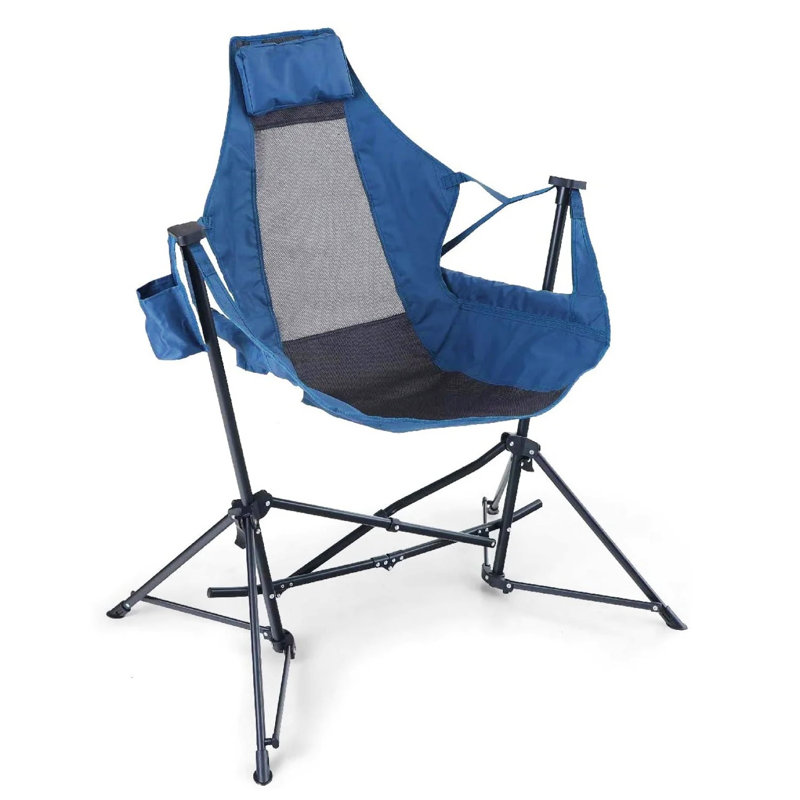 Arlmont & Co. Acrion Oversized Folding Portable Hammock Camping Chair & Reviews Wayfair